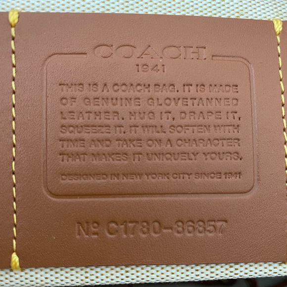 Coach 1941 Rogue Satchel Chalk - Picture 6 of 14